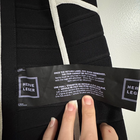 NWT Herve Leger Helena Gown - Picture 4 of 5